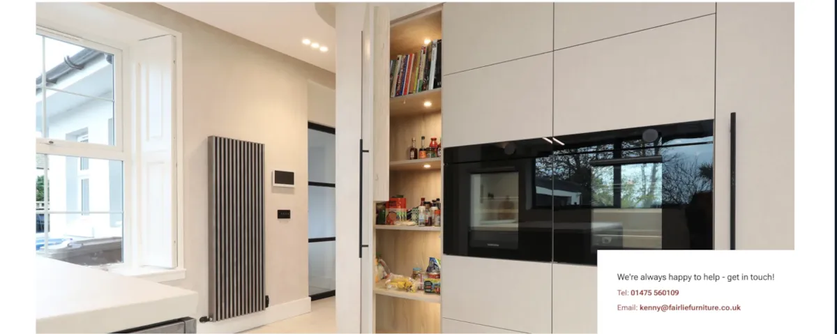 Home hero, amazing modern kitchen photo