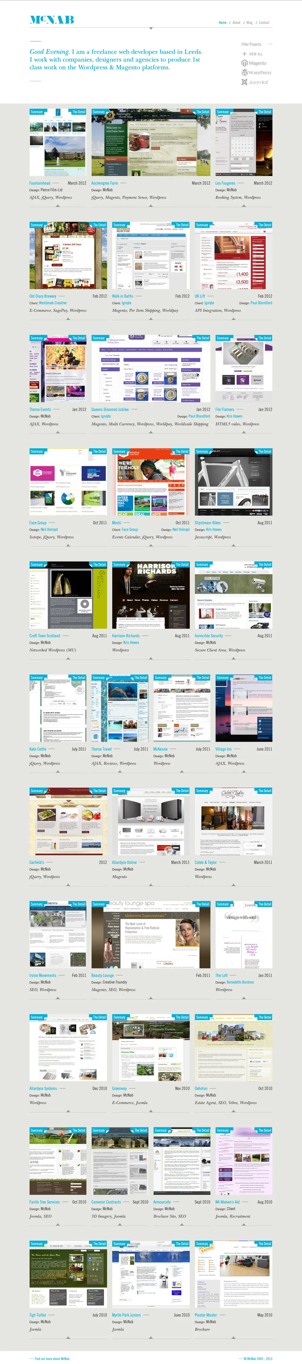 McNab home page 2013