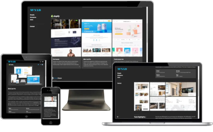McNab site on various different devices